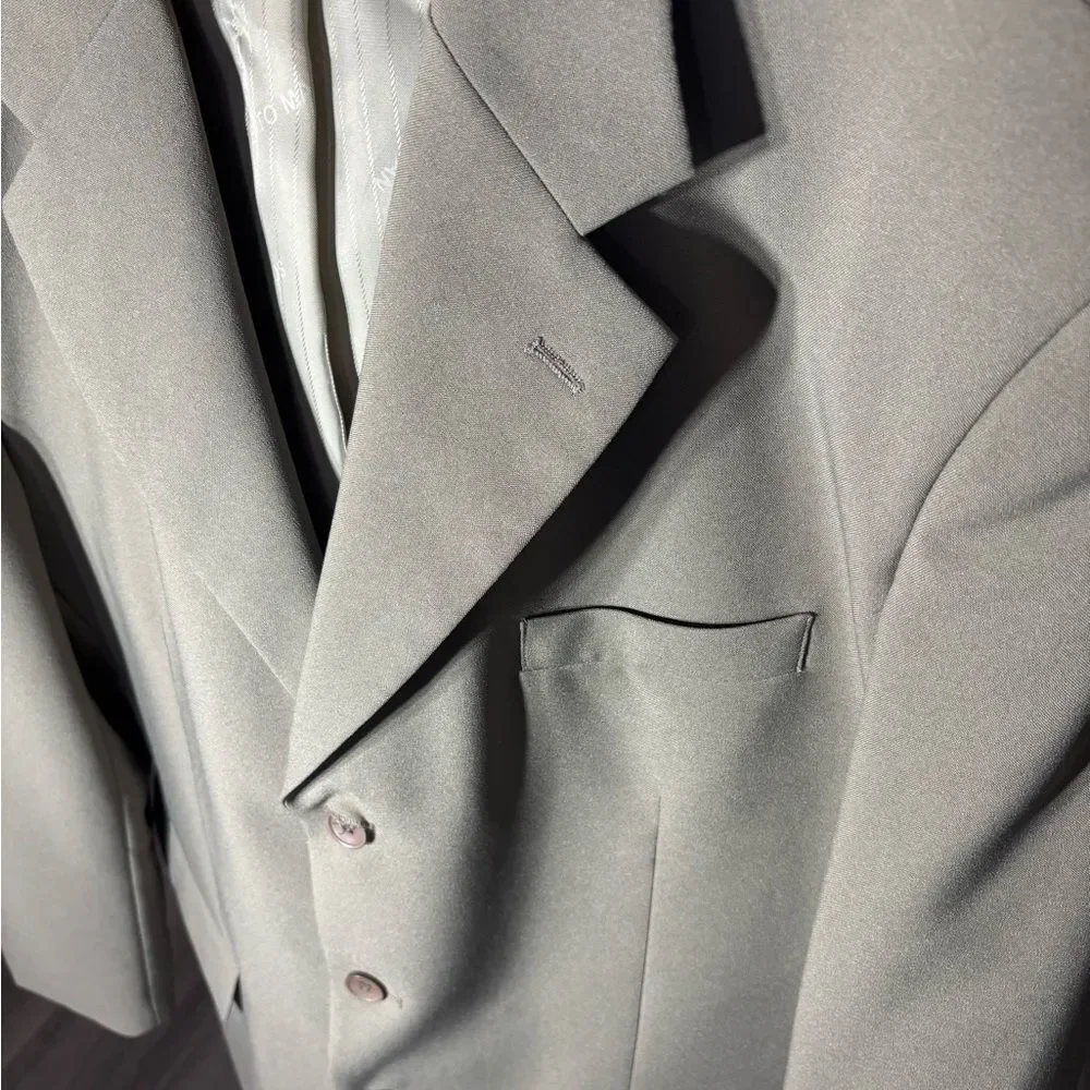 Sorento Man Green Suit Jacket Sports Coat Size 46L EPC